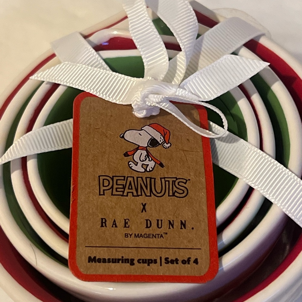 NWT Rae Dunn Peanuts Measuring Cups - Picture 4 of 7